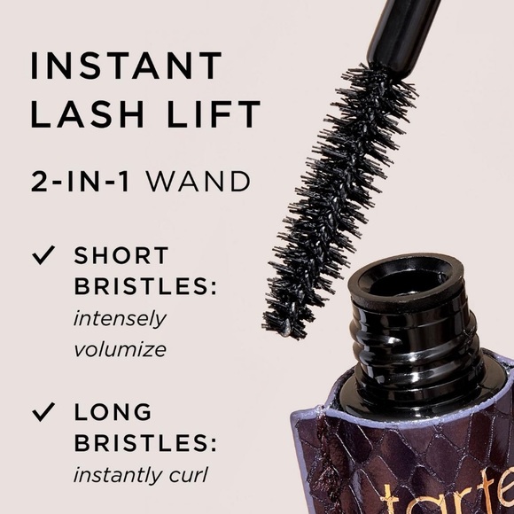 LAST 1! Tarte Lights Lashes 4-in-1 Mascara BLACK π NEW Full Size - Picture 4 of 10